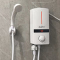 Energy Saving Electric 5000W Digital Instant Water Heater Stainless Steel Heating Element IPx4 Waterproof Touch Display Full