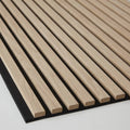 Pet Wood Mdf Veneer Slat Acoustic Panels Natural Oak Acoustic Slat Panels for Wall MegaBDM