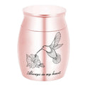 Metal Pet Urn with Custom Laser Engraving and Paw Detail for Distinctive Elegant Home Memorial Display