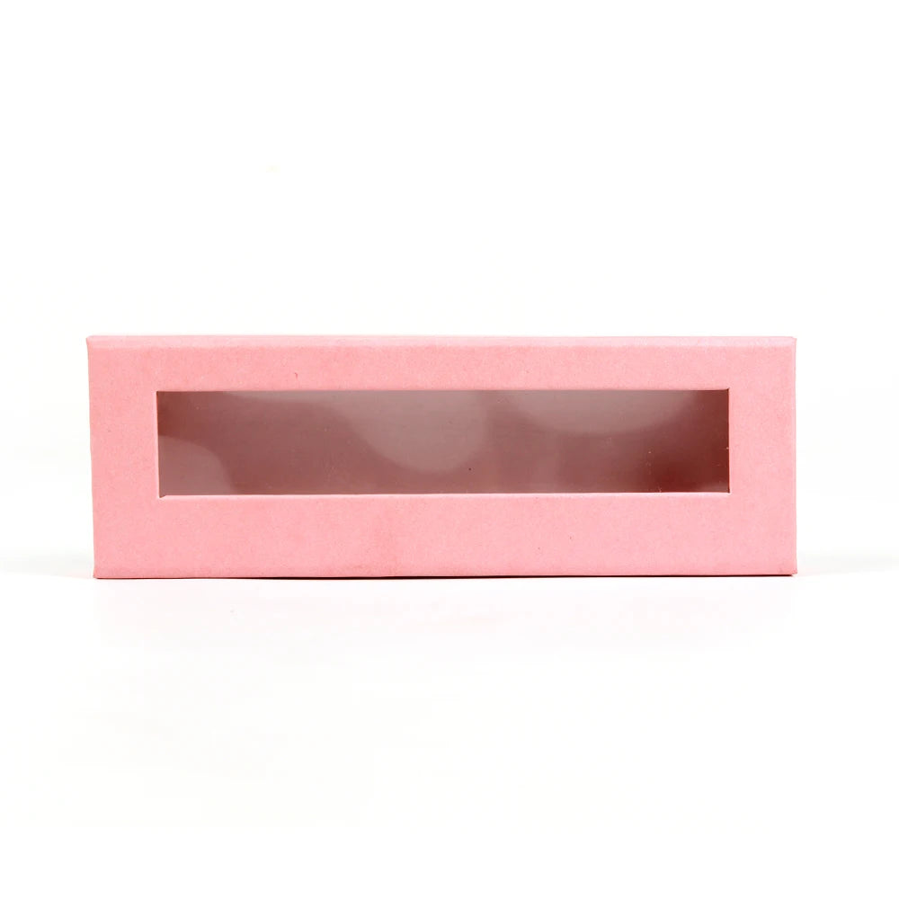 Custom Logo Recycled Pink Empty Jewelry Gift Boxes Excellent Press-on Nails Container Manufacturer Designed with Personal Touch