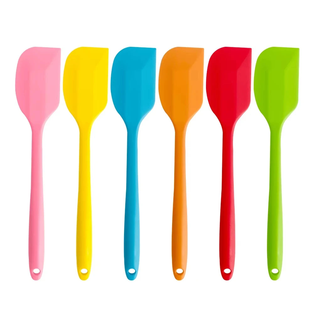 Kitchen Tools Baking Utensils High Heat Resistant Spatula 21cm 27 Cmm Non Stick Silicone Spatula for Cake Cooking