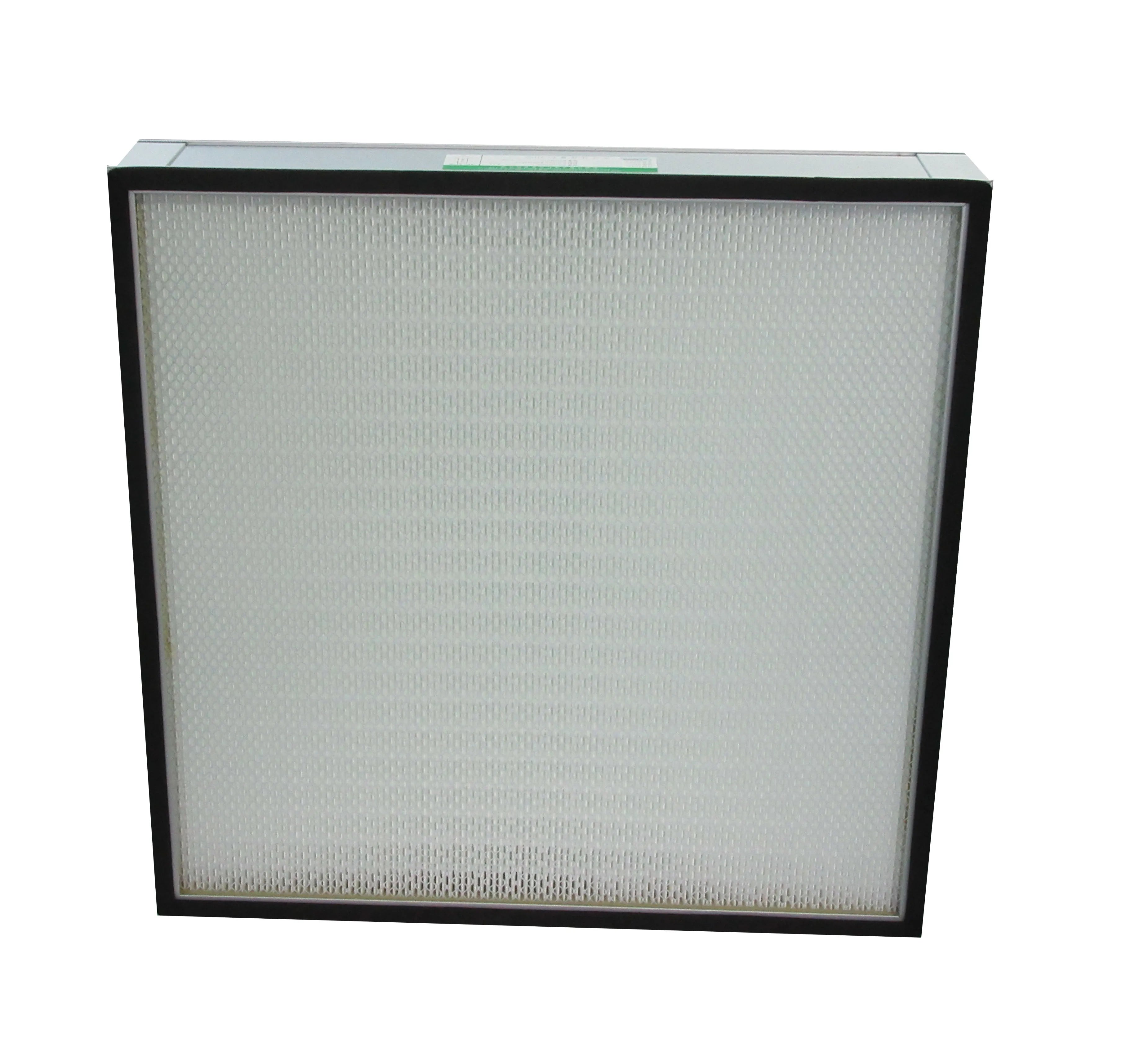 High Efficiency H13 H14 HVAC 0.3um Air Filter New Fiberglass Paper Panel Dust Hospital Filter for AHU Ventilation System
