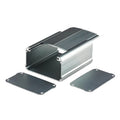 Precision Extrueded Cnc Machining Drill Holes Laser logo Anodized Power Supplies Aluminum Heatsink Enclosure for IoT Devices
