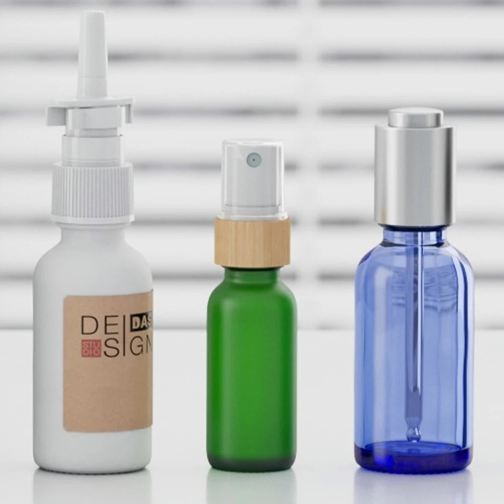 China Wholesale Clear Amber Glass Cosmetic Essential Oil Dropper Bottle 5ml 10ml 20ml 30ml Custom Color Screen Printed