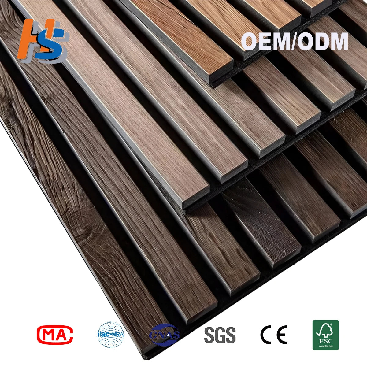 Custom Size Acoustic Panels Fireproof Moisture Proof for Residential Home Renovation Projects Music Room