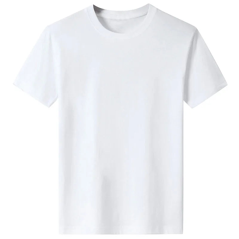 Oem customized mens summer new short sleeved tshirt young and middle aged fashion handsome half sleeved tshirt