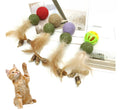 Fun Cute Classic Cat Interactive Play Toy Wood Sisal Features Grinding Teeth to Freshen Breath Sustainable Packed in Carton