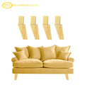 Modern Style Rubberwood Furniture Leg Premium Quality Custom Size Durable OEM Production Fast Shipping Outdoor Living Room