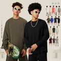 SK Solid 305g Spring Men's Casual Long Sleeve Hoodie  Cotton with Custom Designed Lining Breathable Eco-friendly ODM Supply