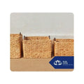 Durable and long lasting water hyacinth basket tray handcrafted for storage and decoration needs From Blue Lotus Vietnam