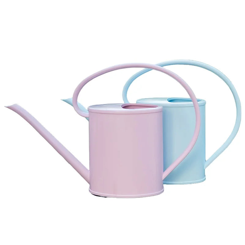 PIONEERA 1200mL Durable Plastic Watering Can with Long Spout for Gardening and Indoor/Outdoor Plants