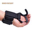 Weight Lifting Hooks Heavy Duty Lifting Wrist Straps Pull up Deadlift Straps Power Lifting Grips Padded Workout Straps