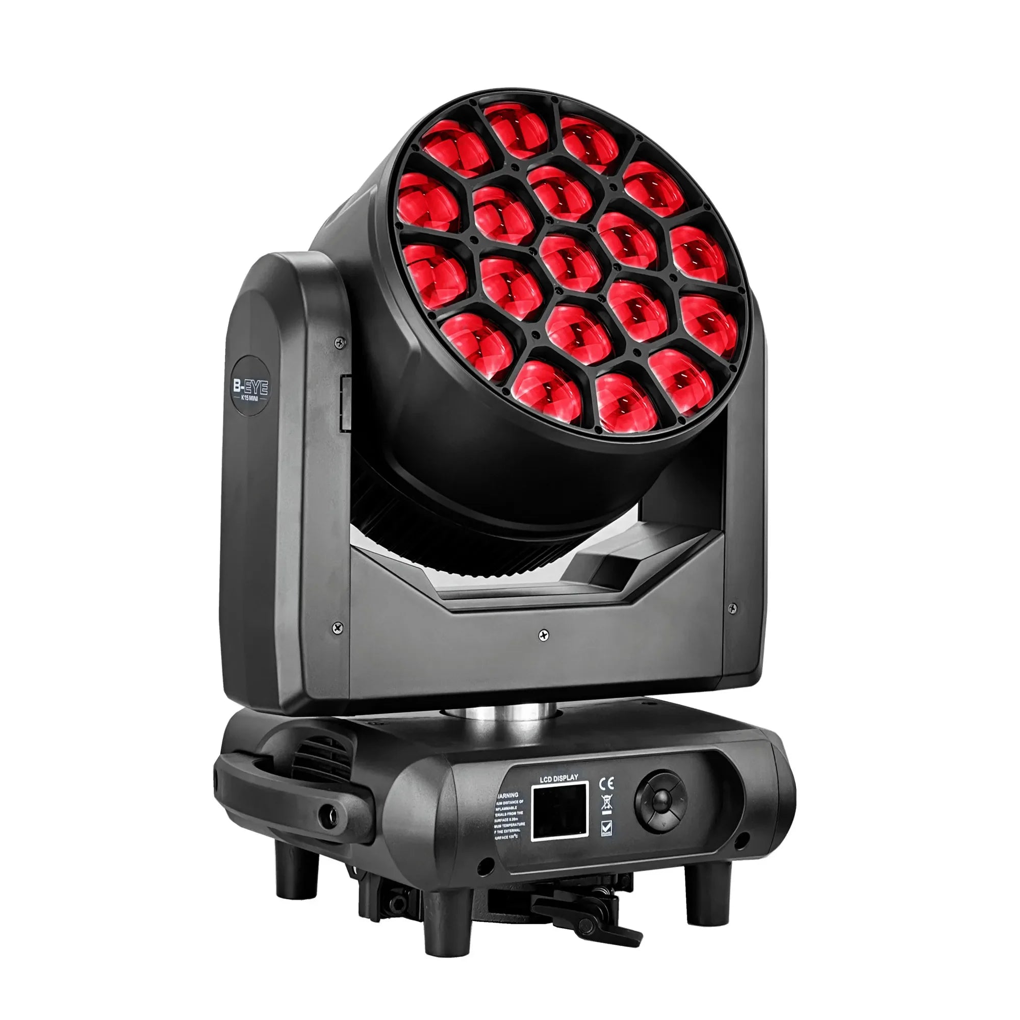 Wedding and Party Moving Head Wash Light | 19x40W RGBW with Smooth Zoom | Easy Master/Slave Mode for DJs and Event Planners