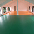 Enlio 4.5mm PVC Garnet Texture Safety Floor Tiles - Multi-Activity Play & Fitness for Gyms Kids' Fitness - Durable Waterproof