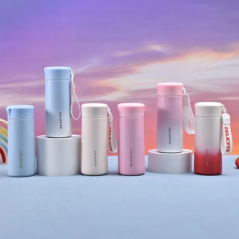 2024 New Arrival Insulated Water Bottles Vacuum Flasks Thermal Bottles Thermos Mugs Double Wall Stainless Steel Flask