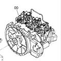 YB60001831 Hitachi Hydraulic Main Pump HPV145 YB60001830 HPV145KX-26C HPV145KX
