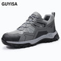 GUYISA Grey Color Microfiber Upper Standard Plastic Toe Insulation 10KV Rubber and Plastic Sole Safety Shoes MegaBDM