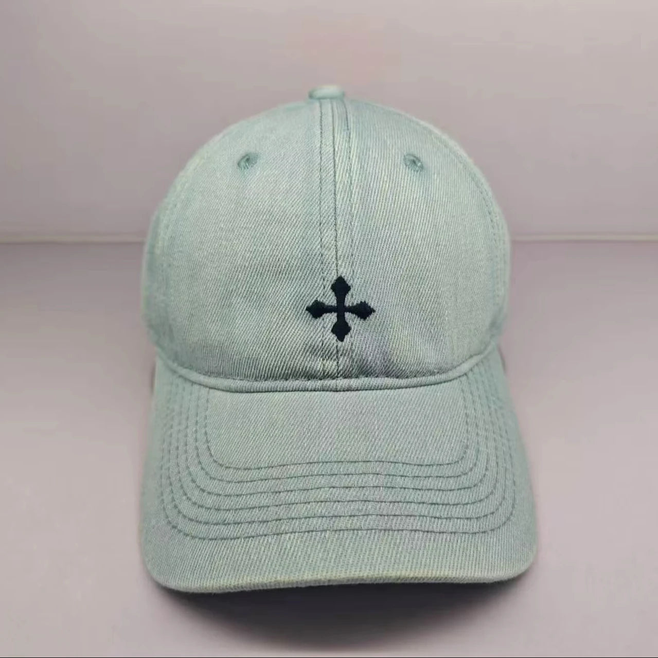 Unisex Adult Baseball Dad Cap Waterproof Cotton Rim Hand Embroidery Adjustable Back Closure New Designed Sports Hat Featuring