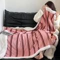 Multi-purpose Bedding Set Polyester Soft Warm Customized Printing Bedding Sofa Blanket