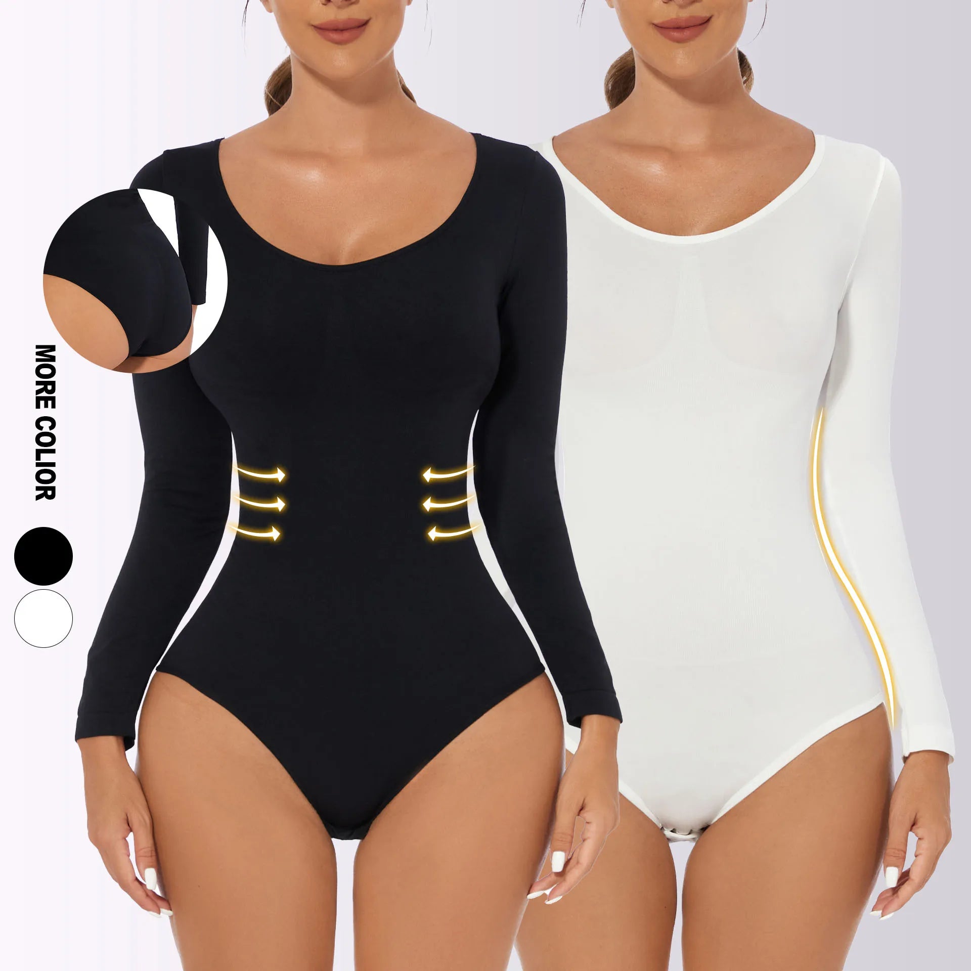Hot Selling One Piece Solid Fitness Sportswear Gym Yoga Bodysuits Tight Long Sleeve Women's Jumpsuits & Playsuits Plus Size
