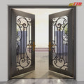 Artistic Wrought Iron Main Door Designs Unique Patterns and Strong Build for an Elegant and Secure Home Entrance