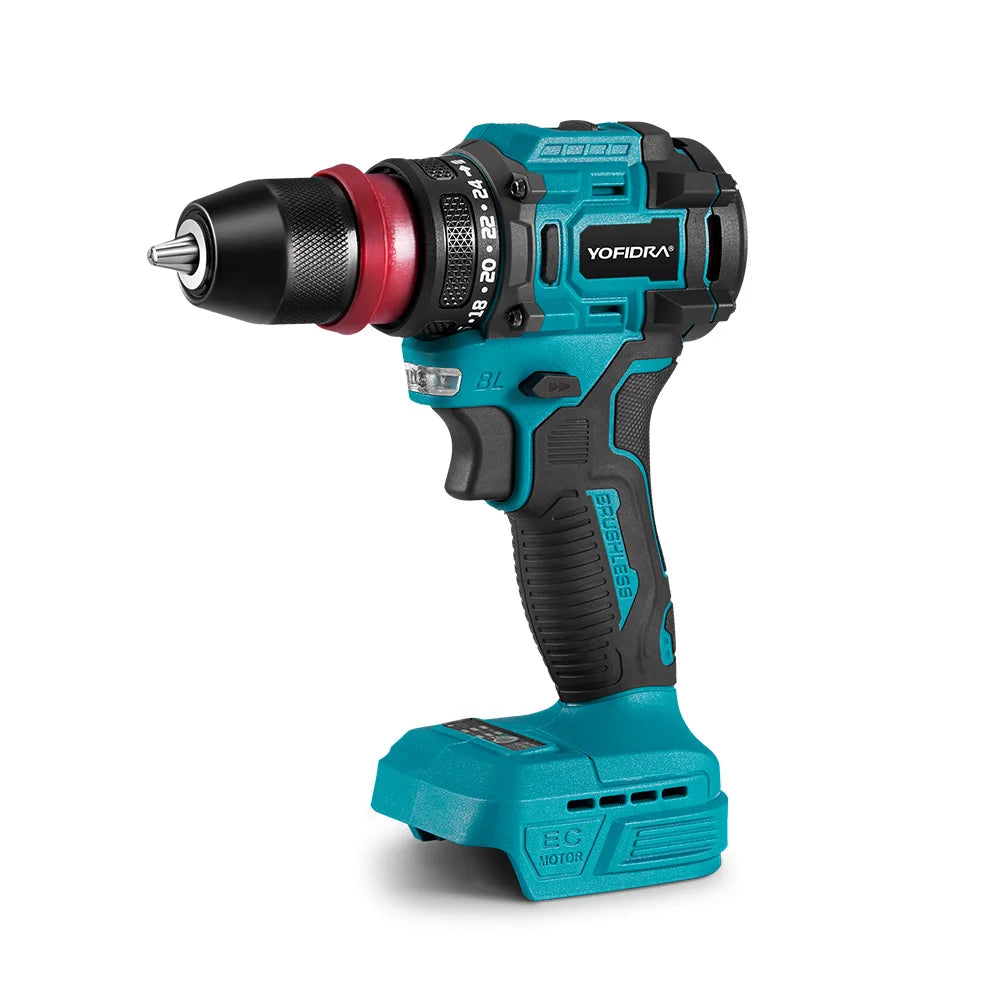 Electric Drill Set Portable Hardware Power Tools 18v Power Drills for Wood Metal and Concrete Power Tools Knit