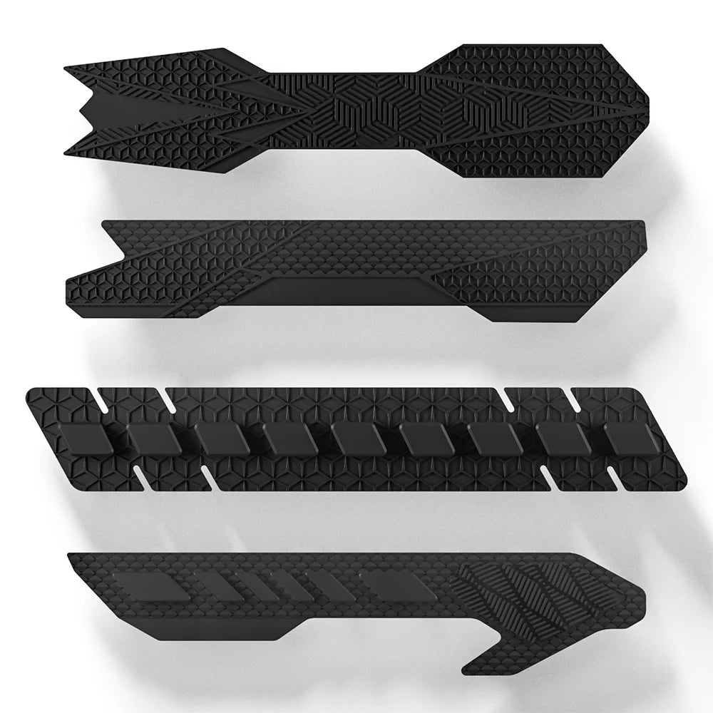 Bicycle Silicone Chain Protector Down Tube Chain Protector Mountain Road Bike Lower Fork Sticker Anti-scratch