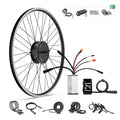 Bafang 500W 48V Front Hub Motor Kit with LCD Display Lithium Battery DC 26" E-bike Conversion Kit