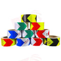 Manufacturer Price Multi Color Arrow Honeycomb PVC PET Truck Car Reflective Conspicuity Sticker Tape
