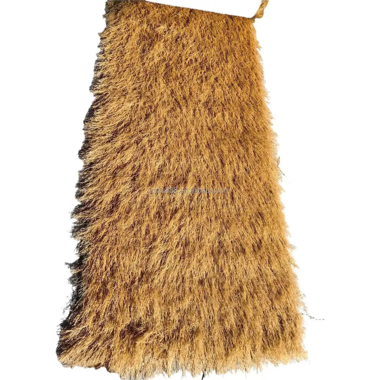 Cheap Price Artificial Thatch Roll UV Resistant Synthetic Thatch Roofing Material