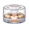 Yun Hot Sale Fully Automatic 12 Pet Egg Incubator Pet Hatching Egg Humidity Control Incubator with 360 Degree Transparent Window MegaBDM