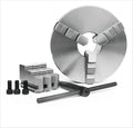 K11 400 Three Jaw Steel Manual Self Centering Lathe Chuck with 0.02mm Precision