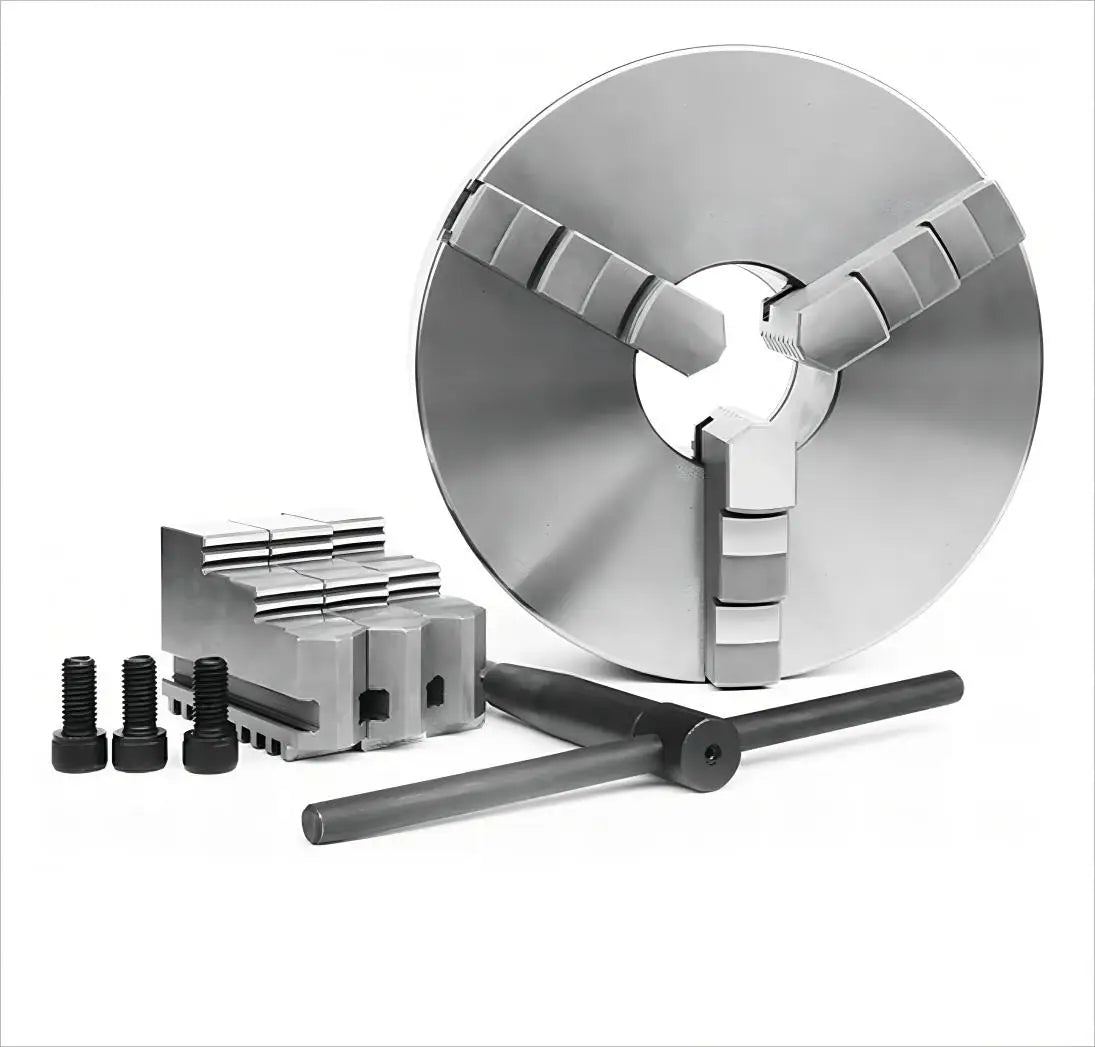 K11 400 Three Jaw Steel Manual Self Centering Lathe Chuck with 0.02mm Precision
