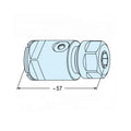 Stainless Steel ER-034045 Precision Stainless Steel Er16 Collet Chuck Holder for Cnc Edm Machining HE-E06905