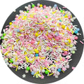 Polymer Clay Sprinkle Slime Beads for Party Decoration Confetti Slime Playing Supplements
