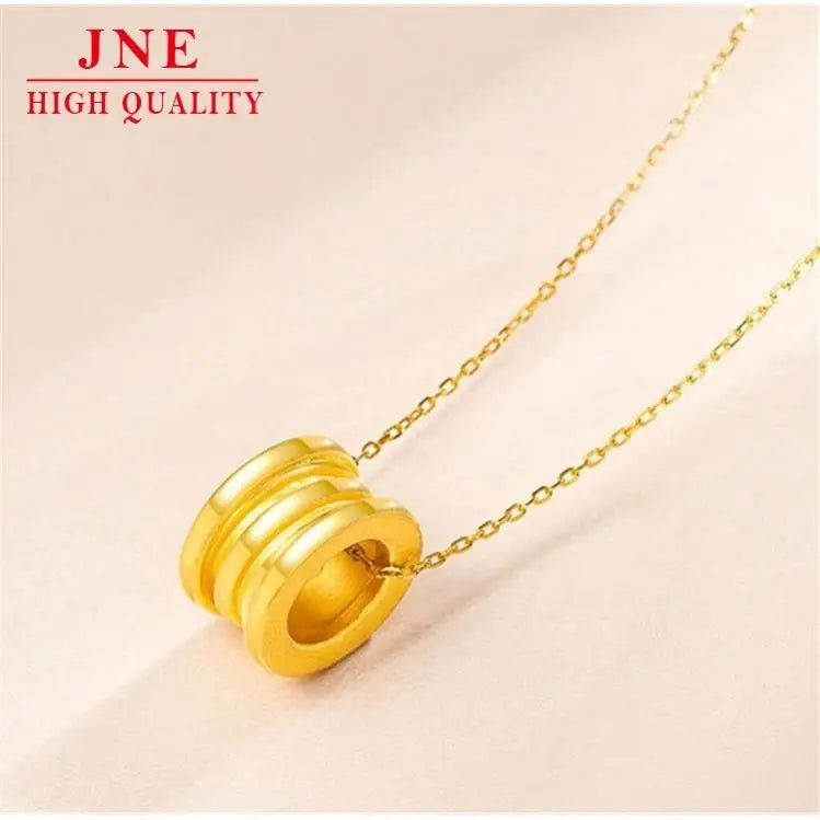Imitation Gold Small Waist Bracelet Female Korean Simple Girlfriends Small Waist Choker Gold-like Pendant Necklace