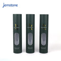 Custom Recyclable Round Luxury Hair Extension Paper Tube Packaging Box Kraft Cardboard Cosmetic Cylinder Packaging with Window