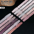 JTING Hot Selling Seasonal Popular Reflective Disco Gel Polish Collection 12colors Set Box Unique Design Gel Nail Polish Brand