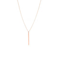 Azuris 925 Sterling Silver 55 cm Long Bar Fine Pendant Necklace Turkey Origin