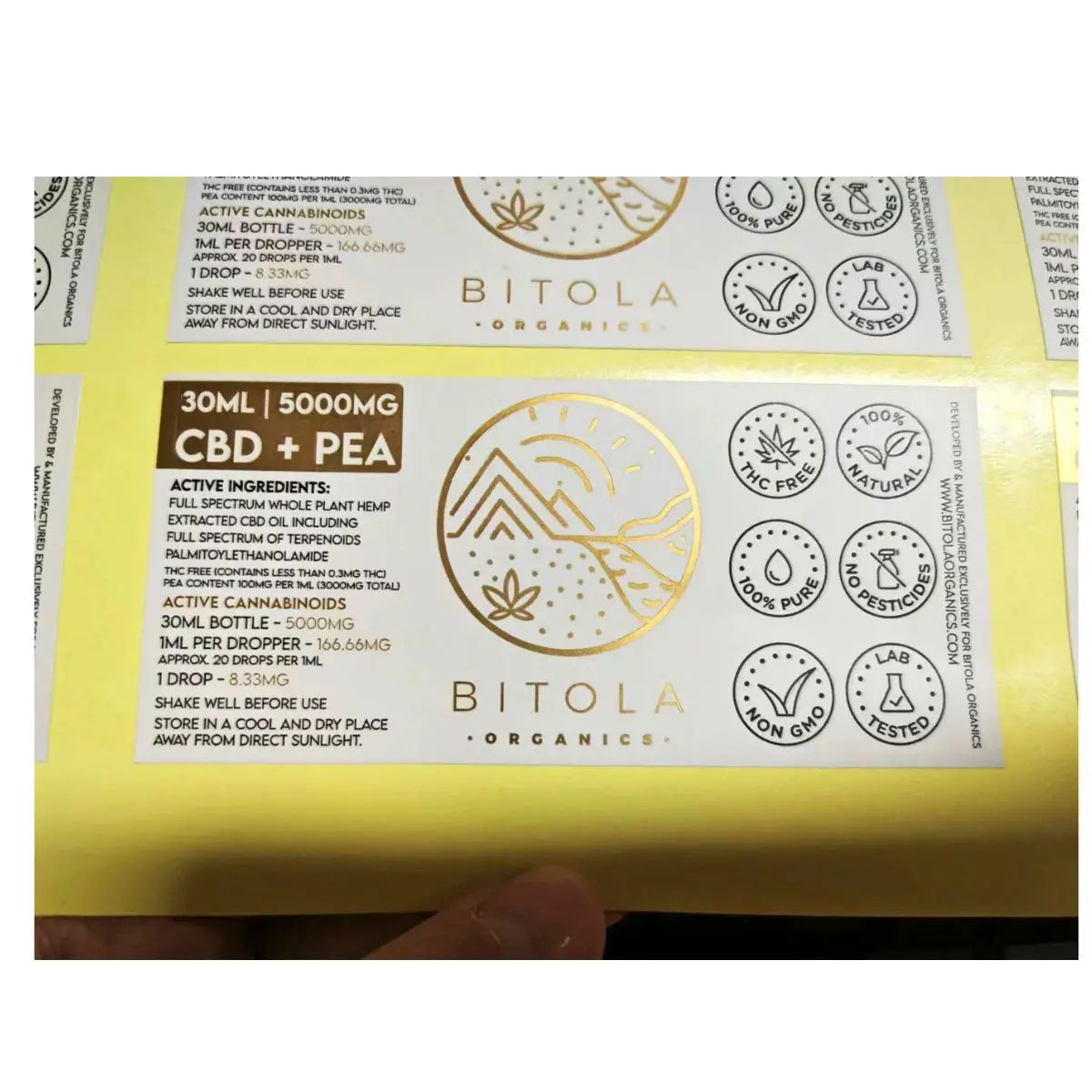 Waterproof Beauty Care Products Bottle Labels Roll Custom Logo Bath/Body Care Label Printing Sticker