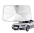 Car Sun Shade Umbrella with Movable Handle Heat Resistant Car Umbrella