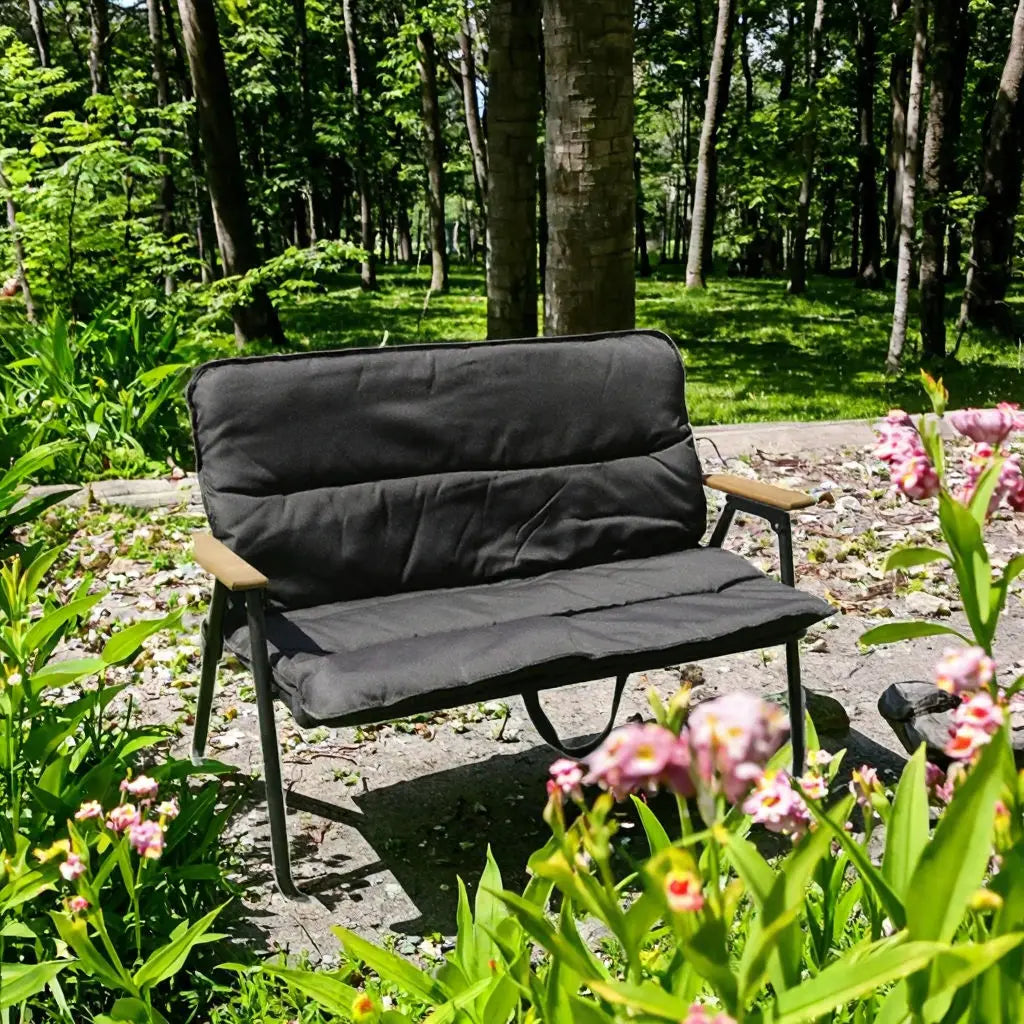 Heavy Duty Adjustable Folding Chair Thickened Padded Reclining Chair No-Assembly Required for Outdoor Leisure Beach Chair