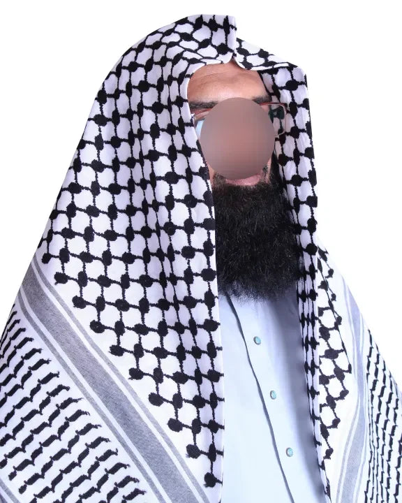 Al Zahbi Arafat Shemagh Scarves Durable Breathable Cotton Blend Ideal for Outdoor Use Custom Logo Bulk Orders Available