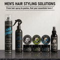OEM Custom Sea Salt Spray Men Styling Spray Hair Pomade Wax Paste Matte Clay Barber Supplies Fluffy Styling Texturizing Products MegaBDM