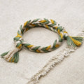 Women Men Unisex Woven Cheap Adjustable Colorful Braided Rope String Handmade Braided Soft Cotton Cord Rope Bracelet