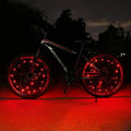 Waterproof LED Glow Wheel Lights Colorful Diwali Graduation Party Decorations & Outdoor Favors (2-Pack)