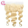 CLJhair 613 Blonde 13x6 Hd Lace Frontal Body Wave Virgin Hair Pre-plucked