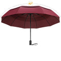 Windproof  21inch 10-Ribs Automatic Compact Umbrella Double Vented Canopy Portable Wind Resistant Umbrellas Folding Umbrella