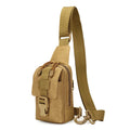 Customized Tactical Waist Pack Multi Functional Waterproof EDC Gear Bag Phone Holder Molle System Hiking Camping Essentials