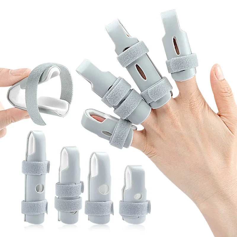Melenelt Finger Splint Trigger Finger Splint for Broken Straightening Arthritis Knuckle Immobilization